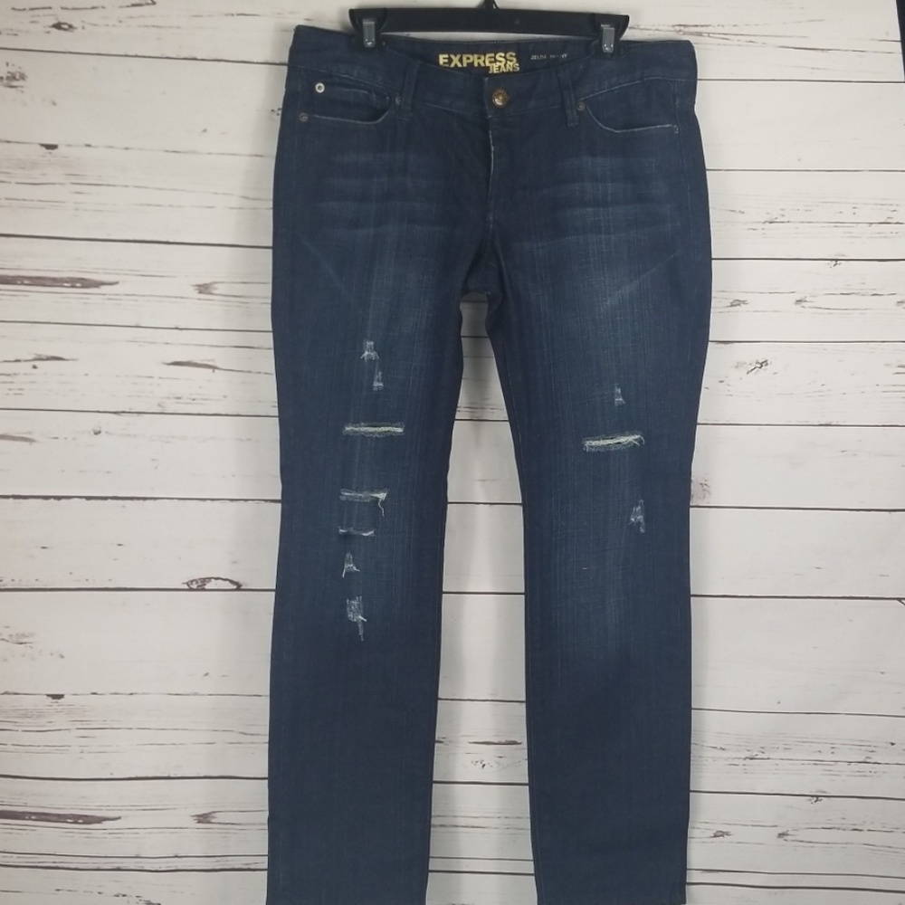 NWOT Express Zelda Skinny Jeans Sz 10S